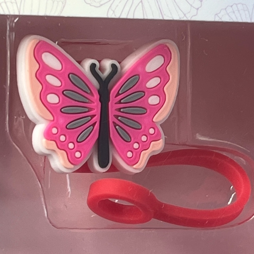 Butterfly Straw Topper #6